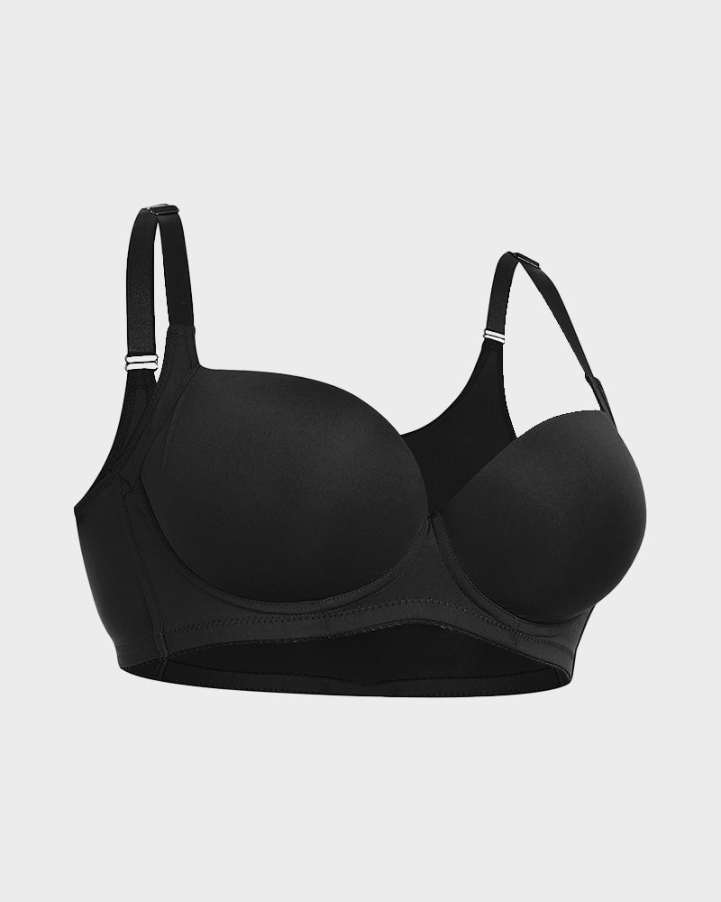 SheCurve®Comfy Smoothing Push-Up T-Shirt Bra