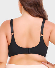 SheCurve®Comfort Everyday T-Shirt Bra-Black