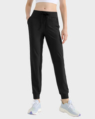 Brushed Tapered Jogger Fitness Pants
