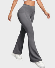 Butt-Lifting High Waist Bootcut Yoga Leggings