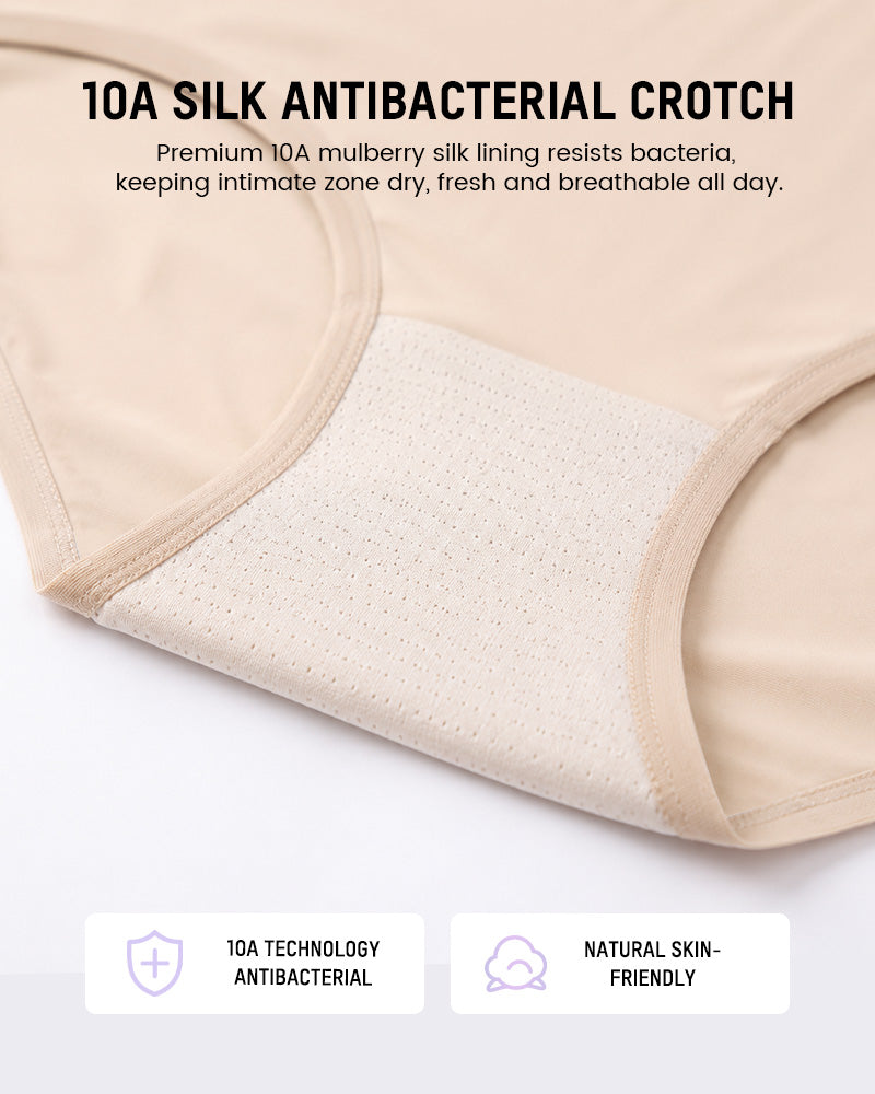 Color-Block One-Piece Tummy Control Briefs（5 Pack）