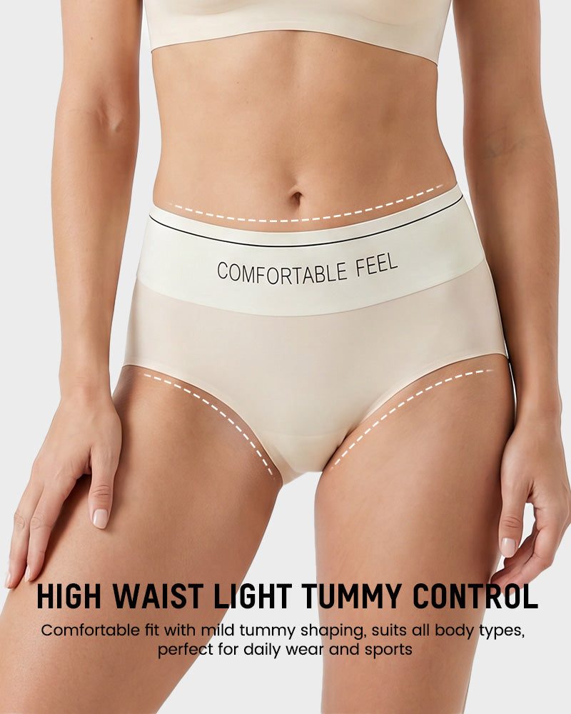 Color-Block One-Piece Tummy Control Briefs（5 Pack）