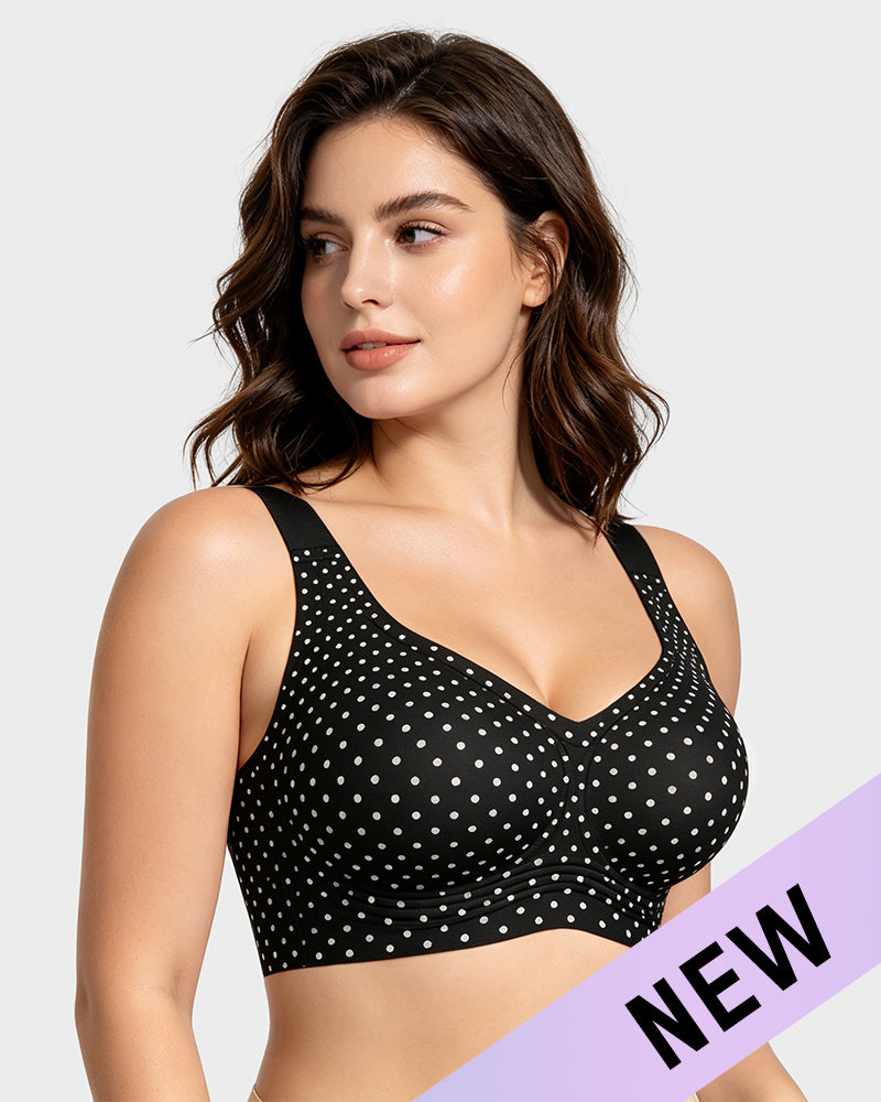 Comfortable Wireless Full Coverage Jelly Smoothing Bra