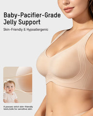 Comfortable Wireless Full Coverage Jelly Smoothing Bra