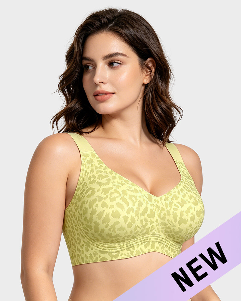 Comfortable Wireless Full Coverage Jelly Smoothing Bra