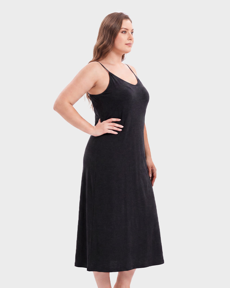 Cooling Modal Sleep Dress with Built-In Pads & Pockets