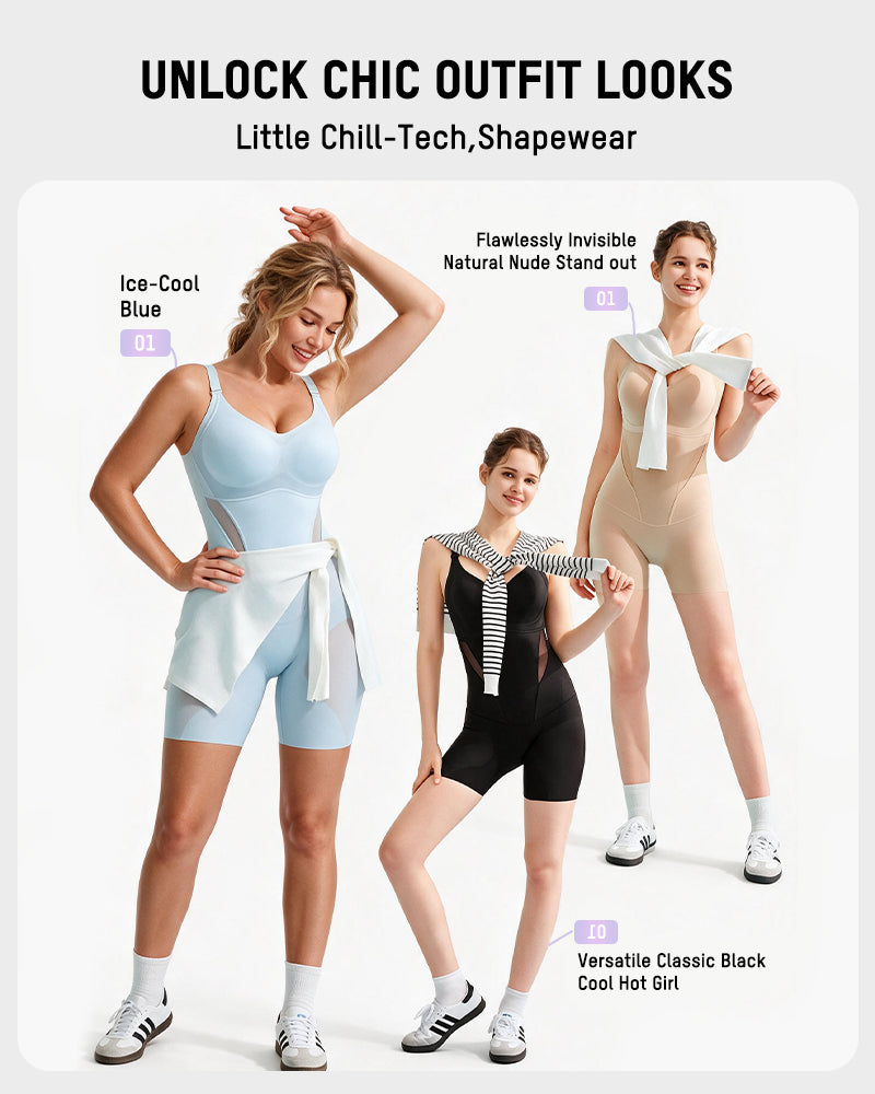 Cooling Seamless Tummy Control Bodysuit