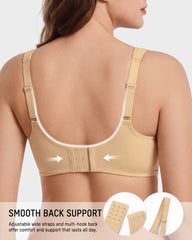Cooling Square-Neck Balconette Underwire Bra