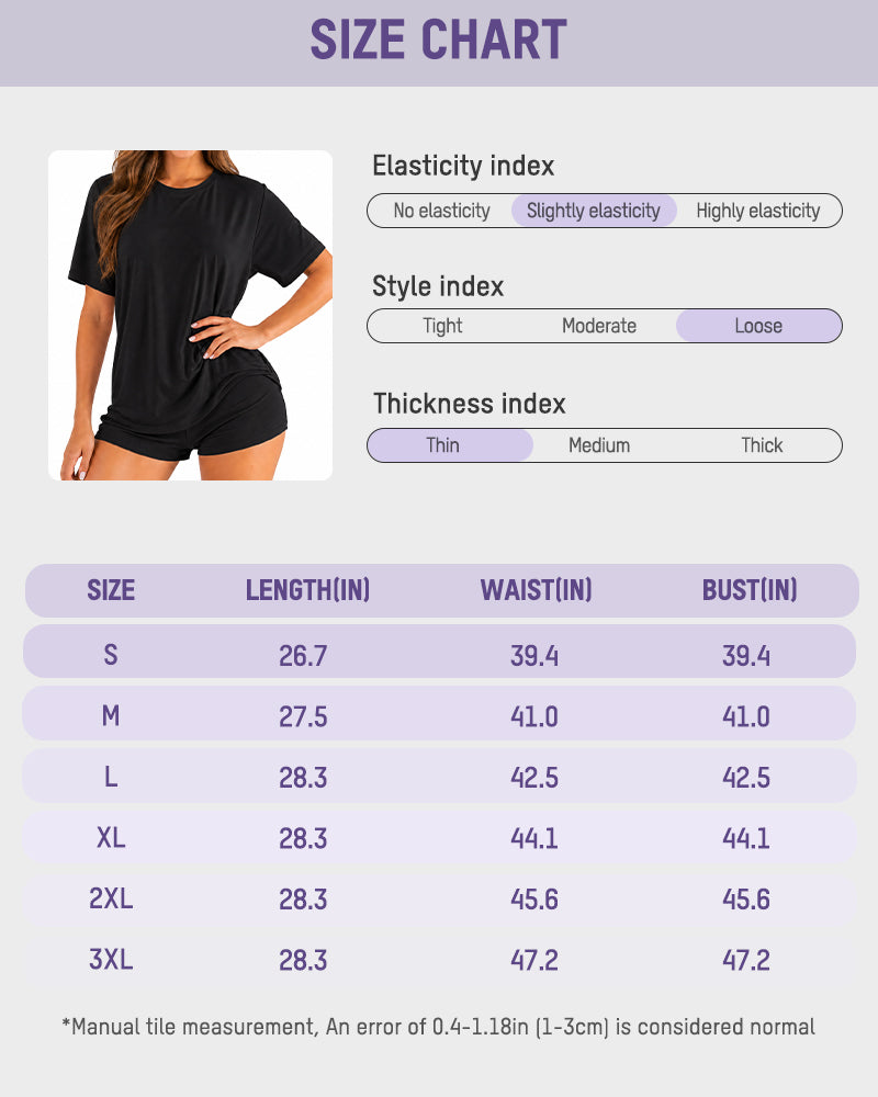 Cooling Stretch Sleep & Lounge Tee
