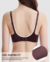 Deep-V Wireless Push-Up Bra