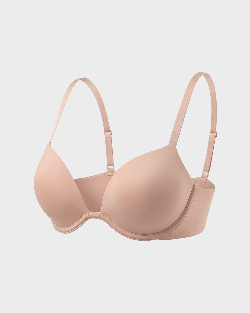 Deep V Push-Up T-Shirt Bra
