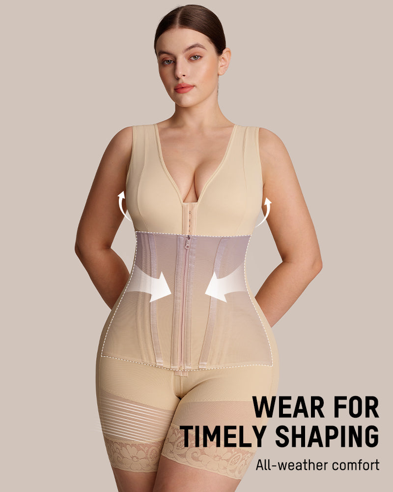 Fajas Colombianas Double Tummy Control Full Body Shapewear