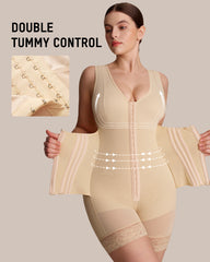 Fajas Colombianas Double Tummy Control Full Body Shapewear