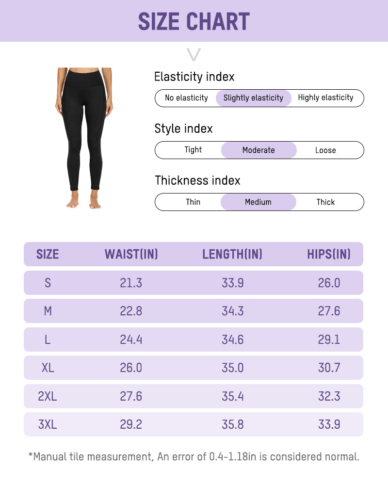 Fleece-Lined High-Waist Leggings with Pockets