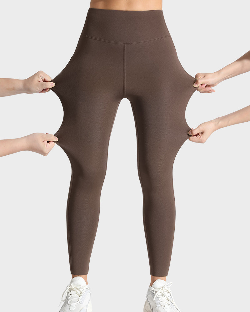 Fleece Lined High-Waist Thermal Yoga Leggings