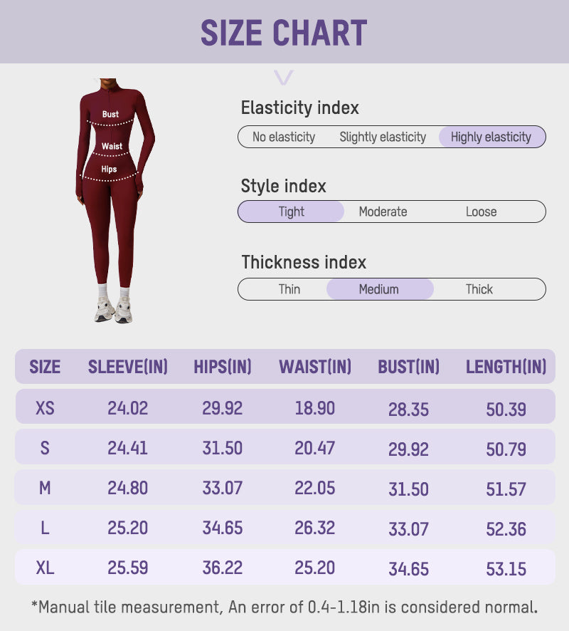 Fleece Slim-Fit Winter Training Jumpsuit
