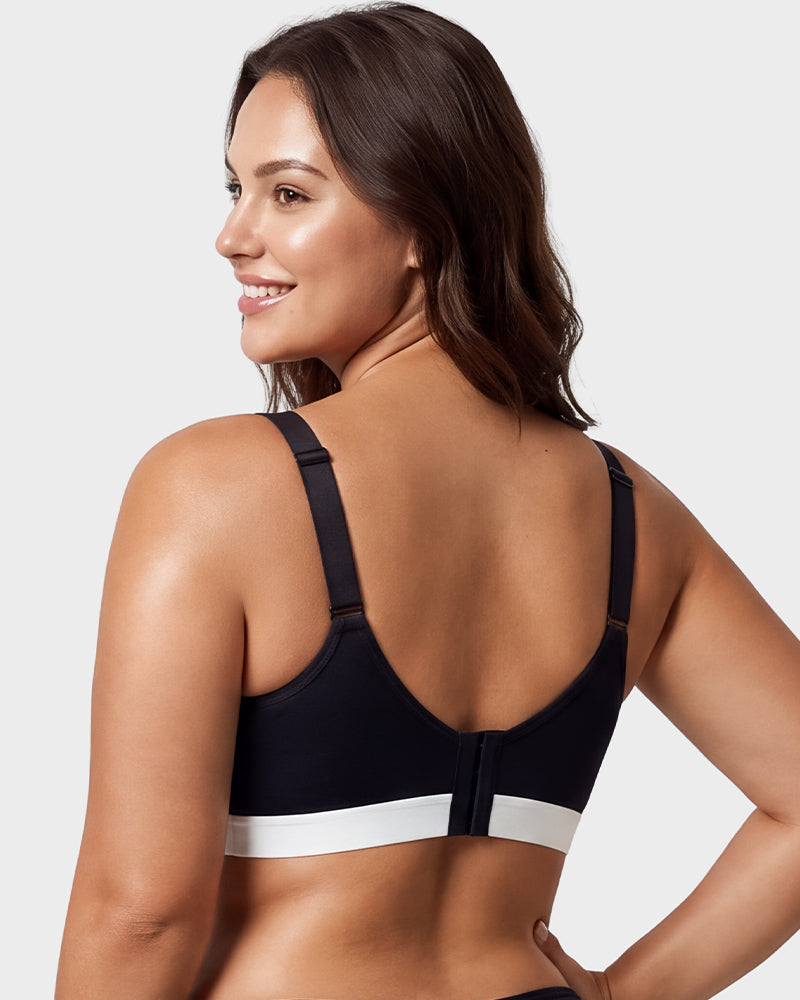 French Triangle Wireless Minimizer Bra