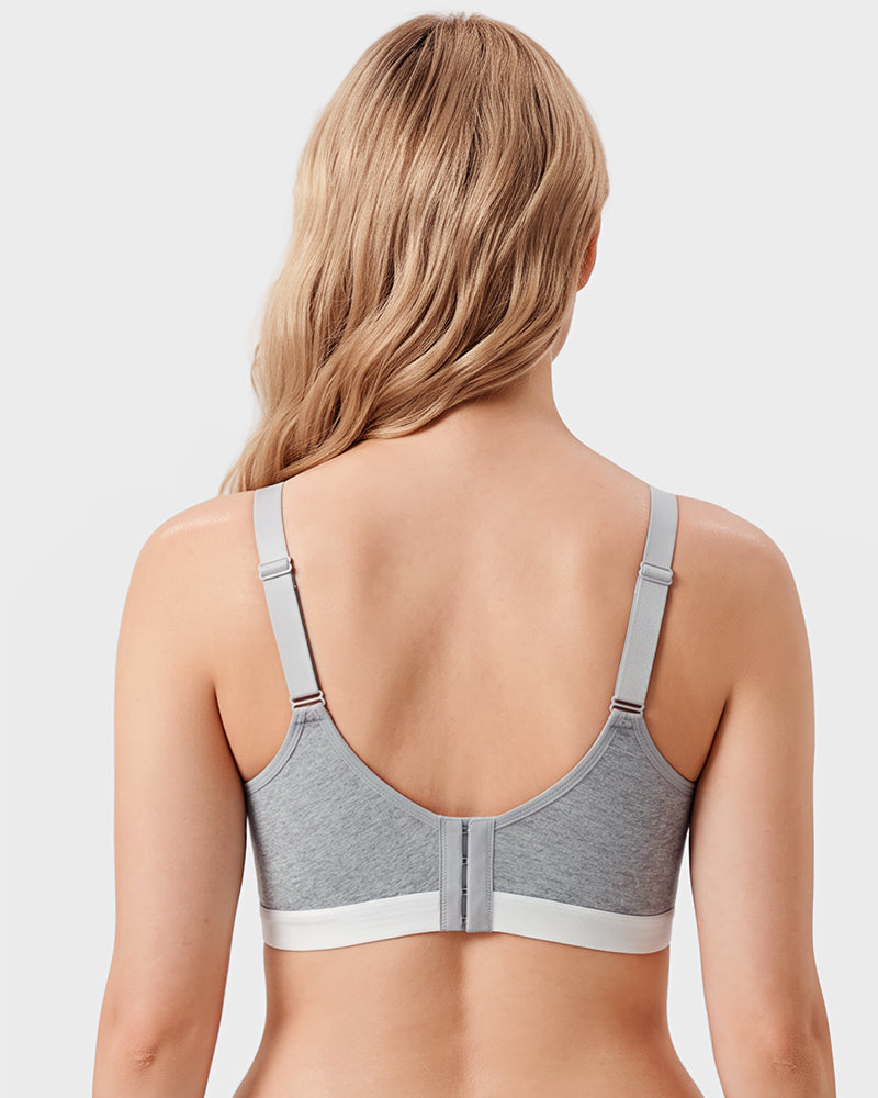 French Triangle Wireless Minimizer Bra