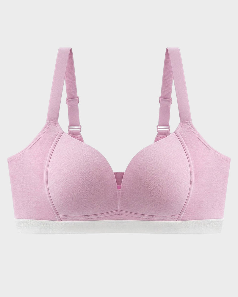 French Triangle Wireless Minimizer Bra