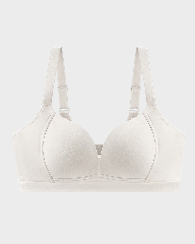 French Triangle Wireless Minimizer Bra