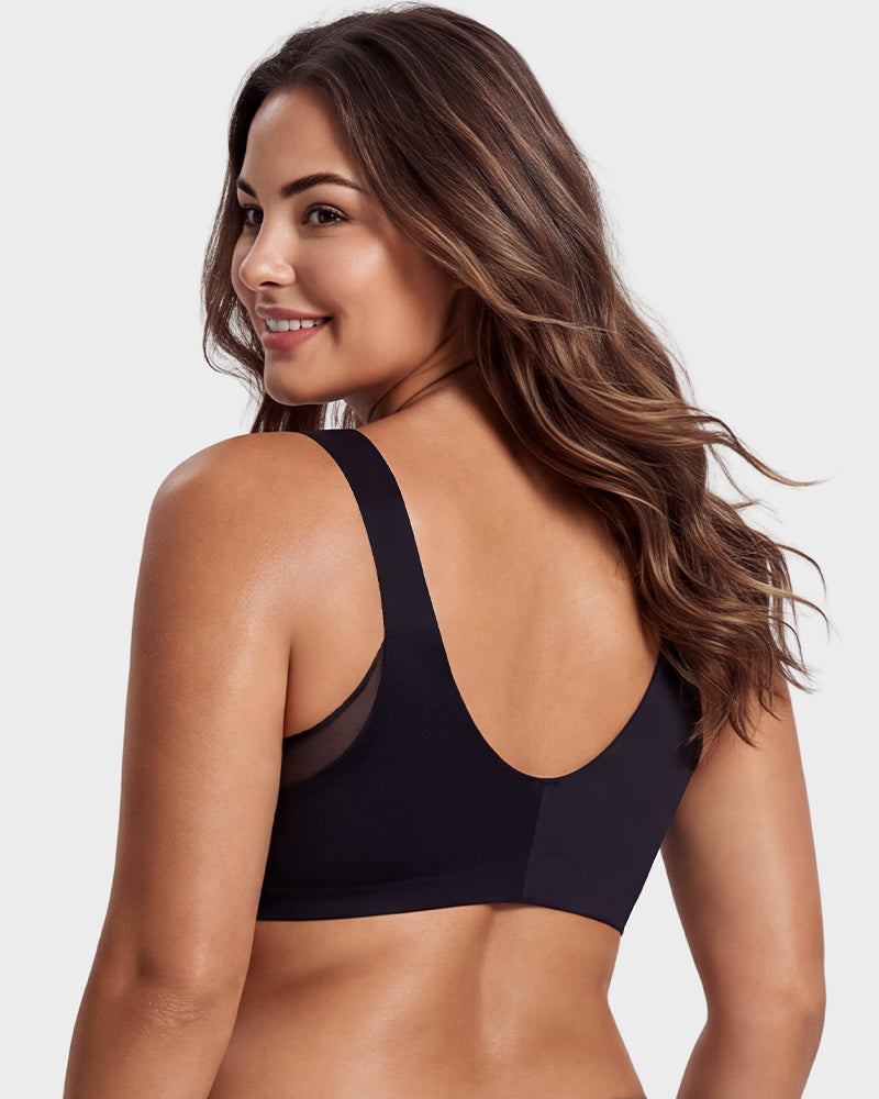 Front-Closure Adjustable Lift Bra