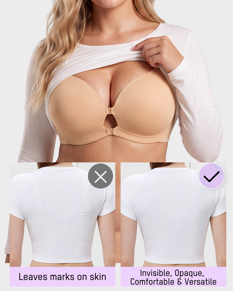 Front-Closure Adjustable Lift Bra