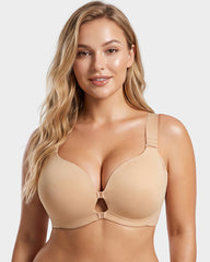Front-Closure Adjustable Lift Bra