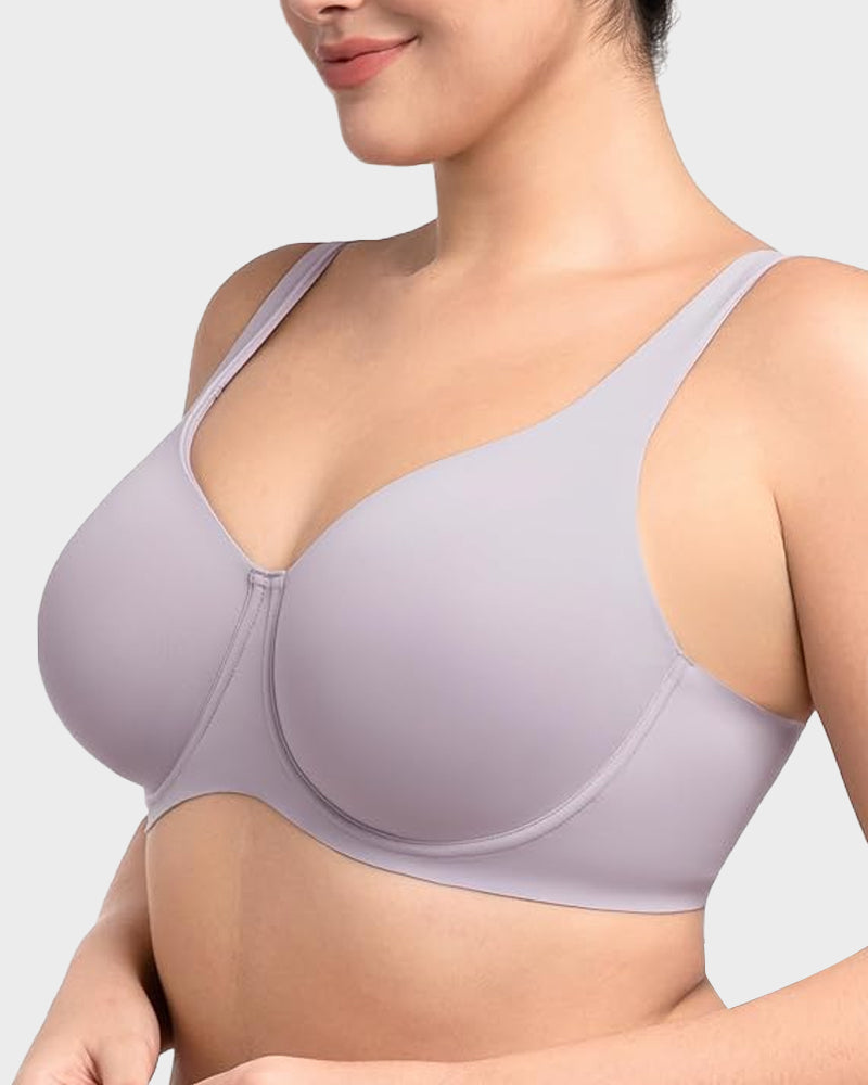 Full-Coverage No Padding Minimizer Bra