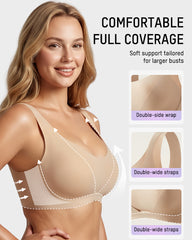 Fuller-Bust Wireless Smoothing Minimizer Bra
