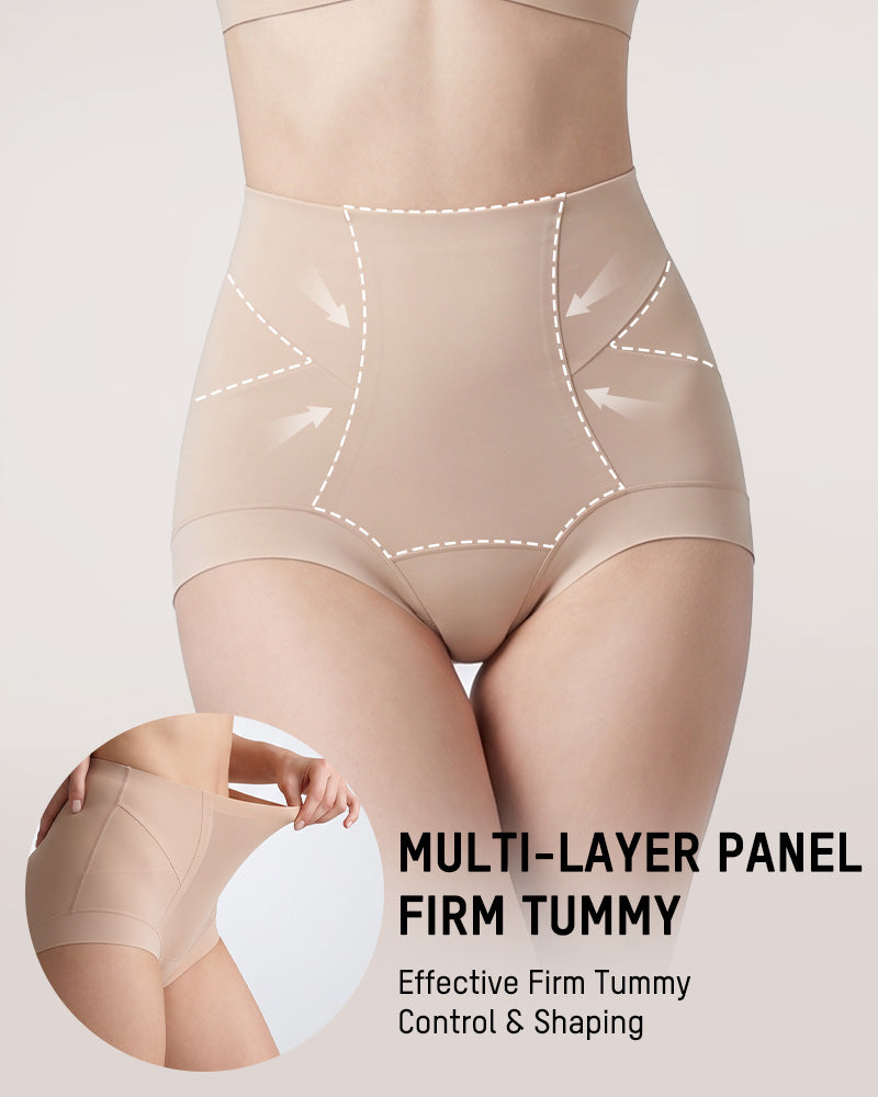 High-Waist Tummy Control Briefs Multipack
