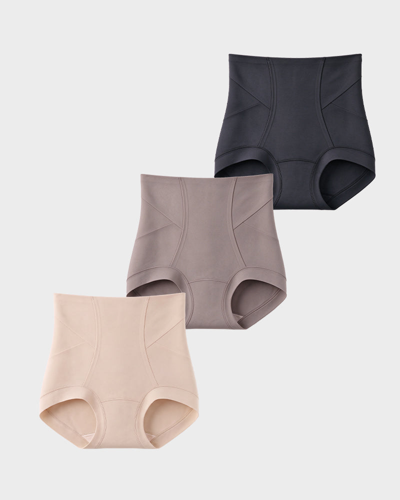 High-Waist Tummy Control Briefs Multipack