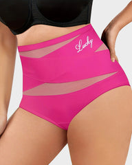 High-Waist Tummy Control Seamless Shaping Panties (4 Pack)