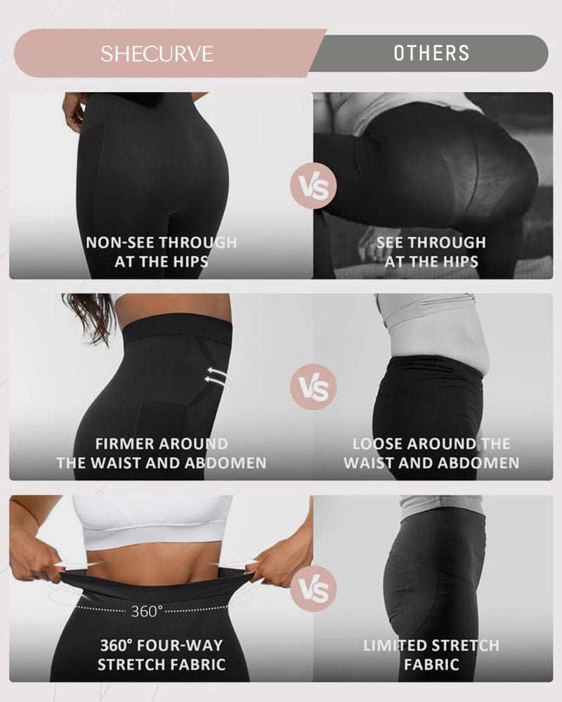 High-Waisted Seamless Shaping Leggings