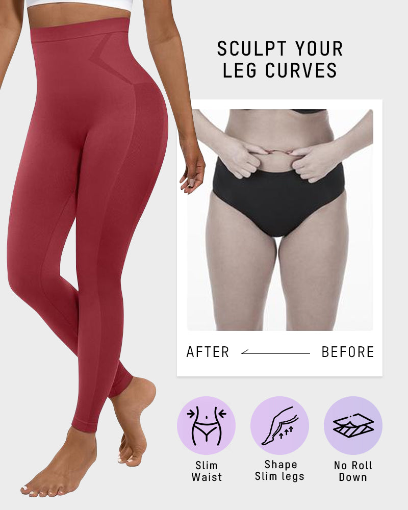 High-Waisted Seamless Shaping Leggings
