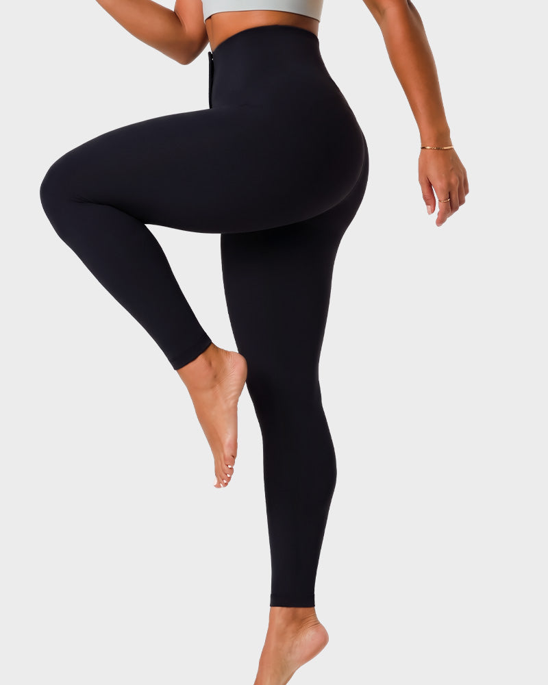 High-Waisted Tummy Control Butt-Lift Shaping Leggings