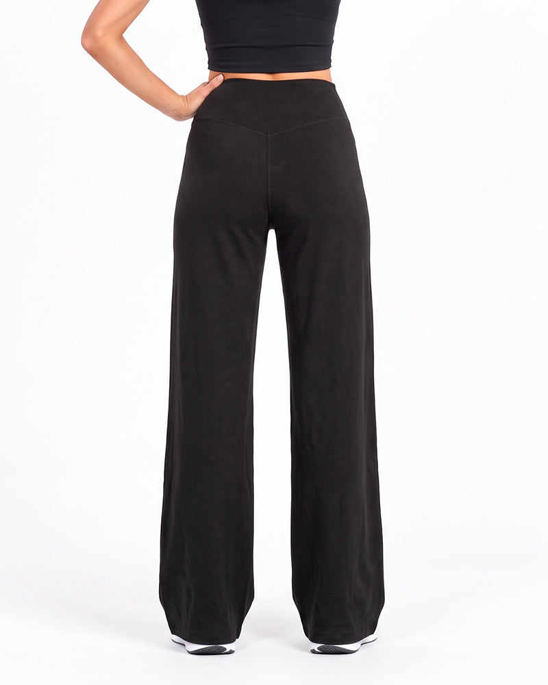 High-Waisted Wide-Leg Pants