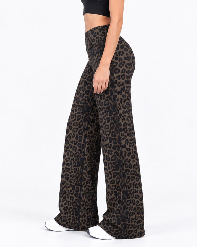 High-Waisted Wide-Leg Pants