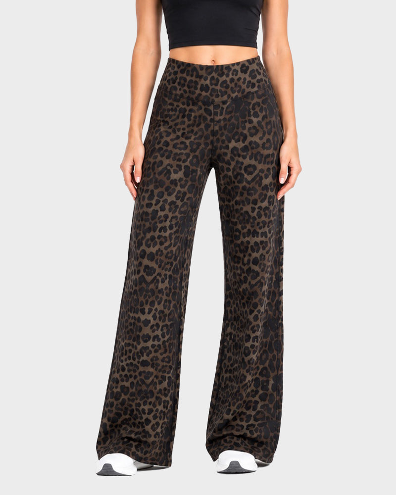 High-Waisted Wide-Leg Pants