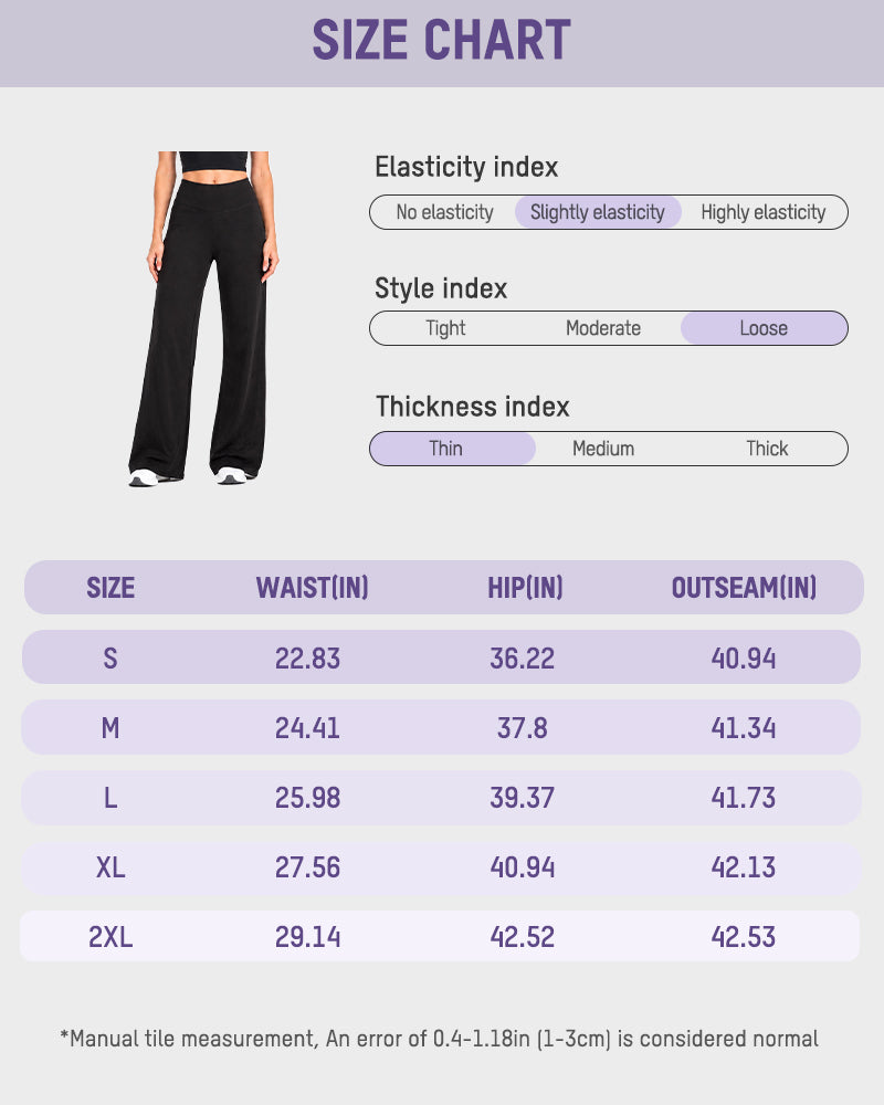 High-Waisted Wide-Leg Pants