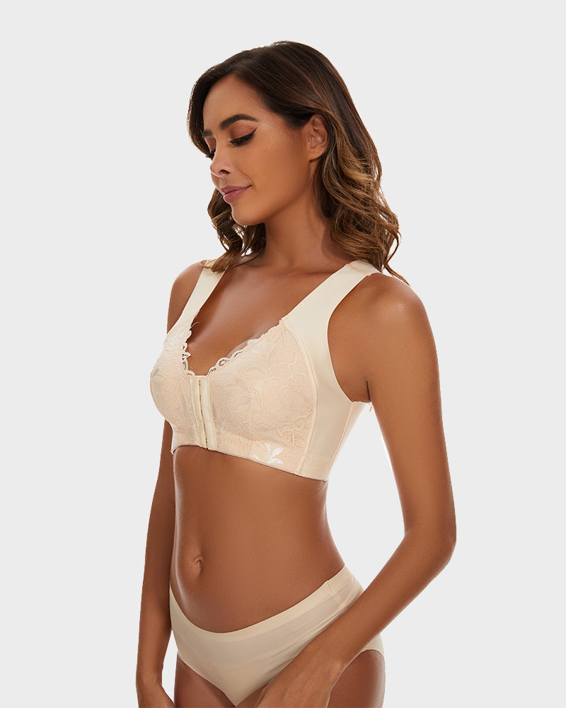 FRONT CLOSURE '5D' SHAPING WIRELESS BEAUTY BACK BRA