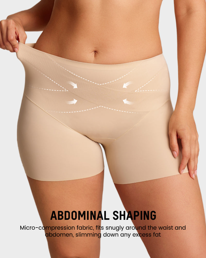 Invisible Cross-Control Sculpting Shorts (3 Pack)