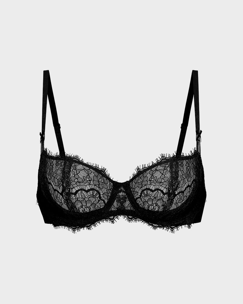 Lace Unlined Balconette Bra