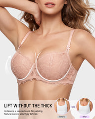 Lace Unlined Balconette Bra