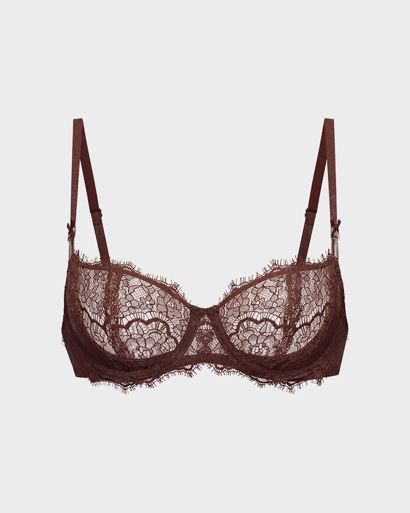 Lace Unlined Balconette Bra