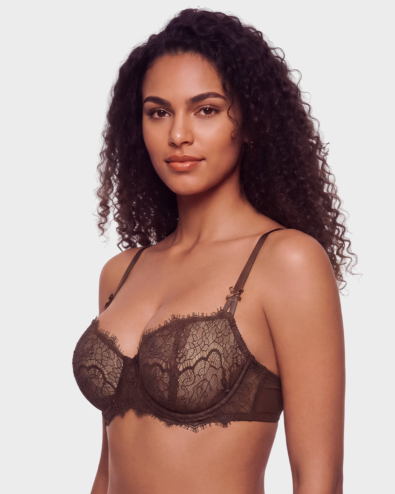 Lace Unlined Balconette Bra