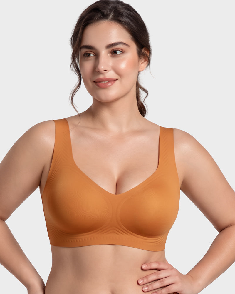 Lifting Wire-Free Antibacterial Jelly Bra
