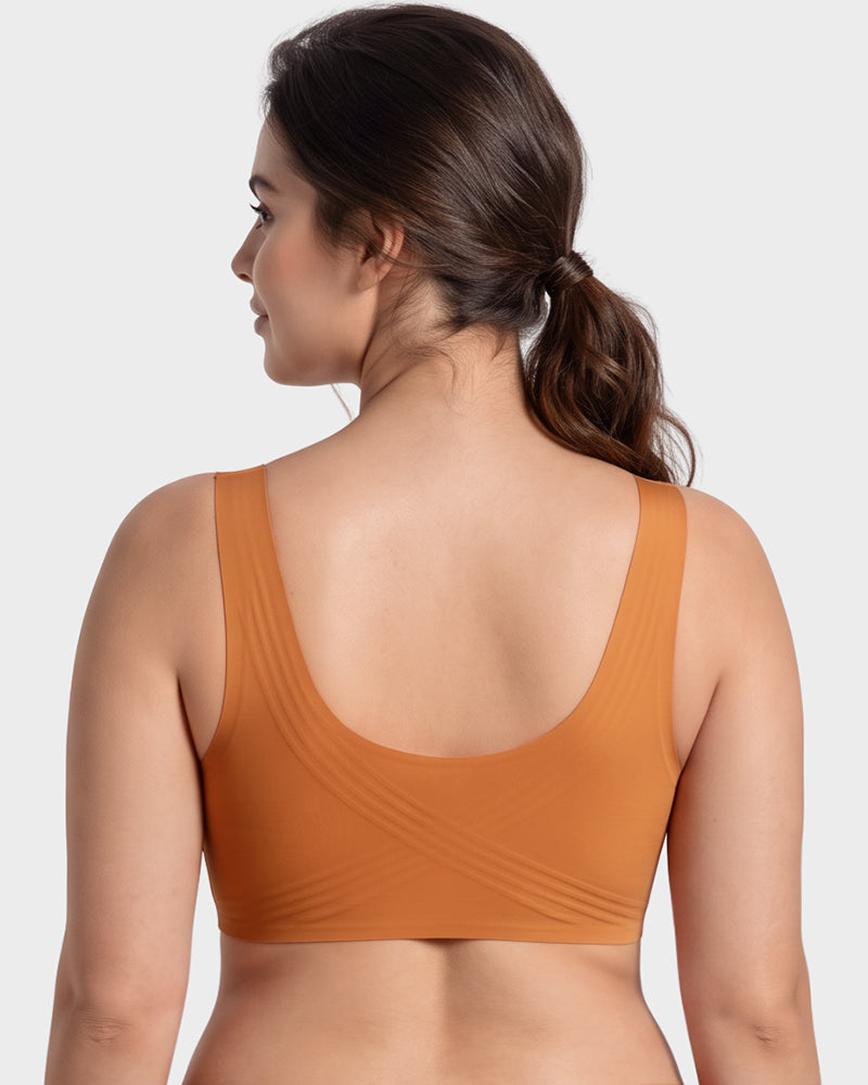 Lifting Wire-Free Antibacterial Jelly Bra