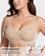 Wireless Lift Bra with Jelly Support