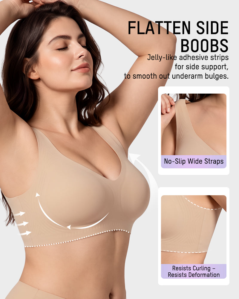 Wireless Lift Bra with Jelly Support