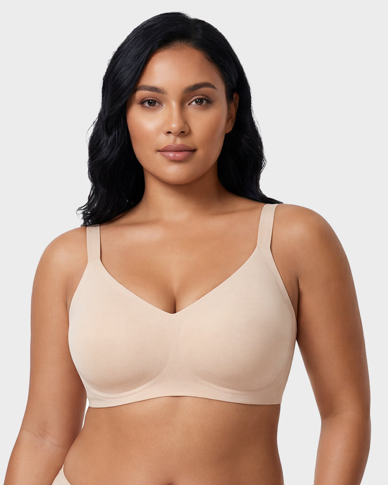Lifting Wire-Free Antibacterial Jelly Bra Multipack